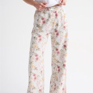 Floral Print Lounge Pants